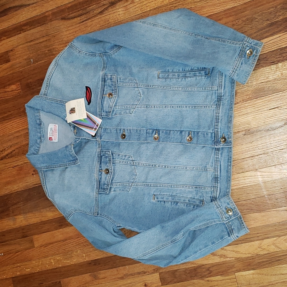 Take pride jean jacket size xl